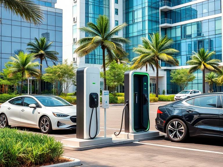 EV Charging Station Setup